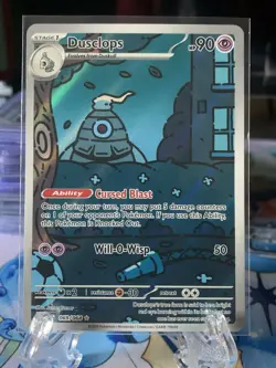 Pokemon TCG Dusclops 069/064 Sv: Shrouded Fable Holo Card Near Mint Condition - Image 1