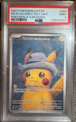 Pikachu with Grey Felt Hat 085 Sv: Scarlet & Violet Promo Cards Regular - Image 1
