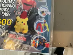 pokemon toy wishes toys r us 1999 gift guide with 4 pokemon cards! Brand new! - Image 3