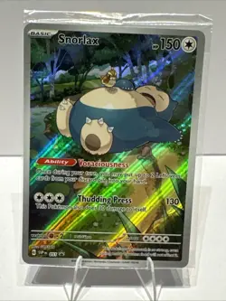 Snorlax 051 Sv: Scarlet & Violet Promo Cards Holo Sealed - Image 1