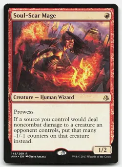 MTG Soul-Scar Mage R Amonkhet 148 LP - Image 1