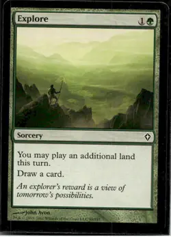 Explore, Worldwake #99 MTG - Image 1