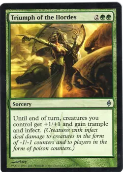 Triumph of the Hordes New Phyrexia Regular - Image 1