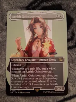 Aerith Gainsborough (Borderless) Final Fantasy Regular - Image 1
