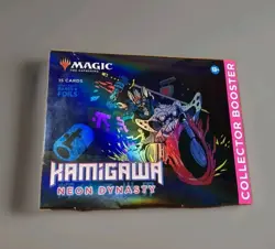 Magic: The Gathering Kamigawa Neon Dynasty Collector Booster Pack NEW/Sealed Box - Image 1