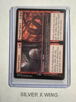 Charred Foyer Warped Space x1, MTG, Duskmourn: House of Horror, DSK, NM - Image 1