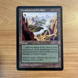 MTG / Undiscovered Paradise / Visions / Great Condition - Image 1