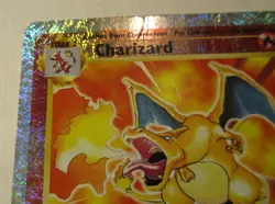 Pokemon TCG Legendary Collection Charizard Reverse Holo Card 3/110 Played 2002 - Image 4