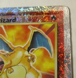 Pokemon TCG Legendary Collection Charizard Reverse Holo Card 3/110 Played 2002 - Image 5