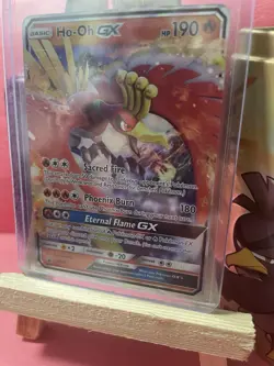 Pokemon TCG Ho-Oh GX Sun & Moon SM57 Promo Holo English 190 HP - Image 1