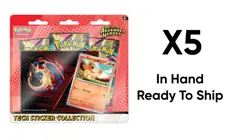 POKEMON TCG Ascended Heroes 3-Pack Blister Charmander Promo SEALED INHAND X5 - Image 1