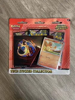 POKEMON TCG Ascended Heroes 3-Pack Blister Charmander Promo SEALED INHAND X5 - Image 3