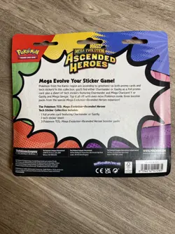 POKEMON TCG Ascended Heroes 3-Pack Blister Charmander Promo SEALED INHAND X5 - Image 4