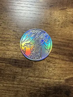 Mega Charizard X EX UPC Ultra Premium Collection Silver Metal Coin 2025 Pokemon - Image 1