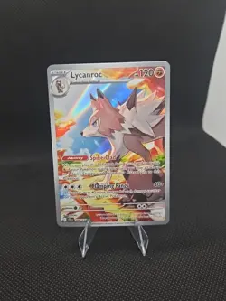 Lycanroc 166/159 IR Journey Together Pokemon Card - NM TCG CARDS JTG - Image 1