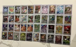 Pokemon Illustration Rares and Full Art Cards Lot Of 40. - Image 1