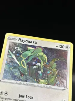 Rayquaza SWSH209 - Pokemon Sword & Shield Black Star Promo Card - NM - Image 2