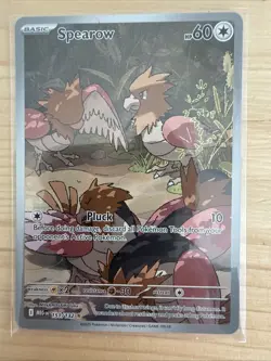 Spearow 151/132 - Illustration Rare Pokemon - Set: Mega Evolution - Image 1