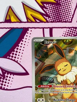 Pokemon TCG - Eevee SVP 173 - Pokemon Center STAMPED - Prismatic Evolutions - NM - Image 2