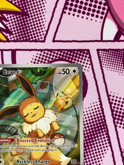 Pokemon TCG - Eevee SVP 173 - Pokemon Center STAMPED - Prismatic Evolutions - NM - Image 3
