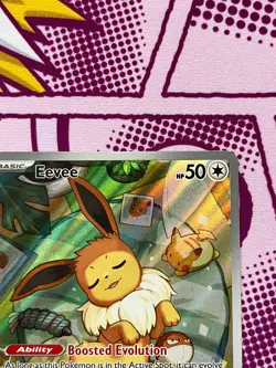 Pokemon TCG - Eevee SVP 173 - Pokemon Center STAMPED - Prismatic Evolutions - NM - Image 4