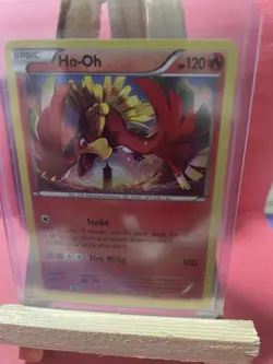 Pokemon TCG Ho-Oh XY153 XY Black Star Promo Holo 120 HP English - Image 1
