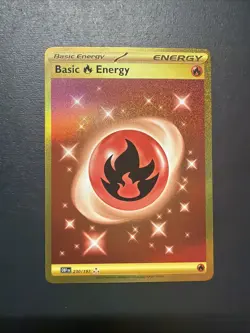 Pokemon TCG Basic Fire Energy Sv03: Obsidian Flames 230/197 - Image 1