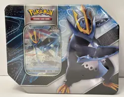 Pokemon TCG: V Strikers Tin Empoleon NEW Factory Sealed - Image 1