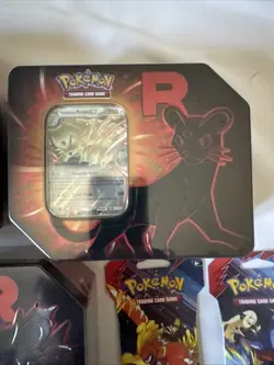 Pokemon Bundle: Destined Rivals Booster Bundle, Packs And Team Rocket Tins, - Image 3