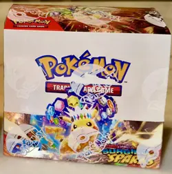 Pokemon TCG ENHANCED BOOSTER BOX - Surging Sparks 36 Packs Brand New Sealed - Image 1