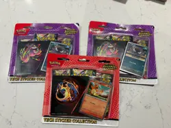 3x Pokemon TCG Ascended Heroes Tech Sticker Collection Bundle Sealed - Image 1