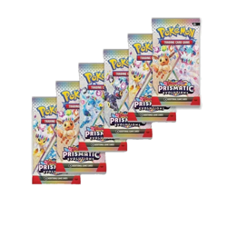 Pokemon Prismatic Evolutions Booster Box 6 Packs Eevee Umbreon Sylveon - Image 2