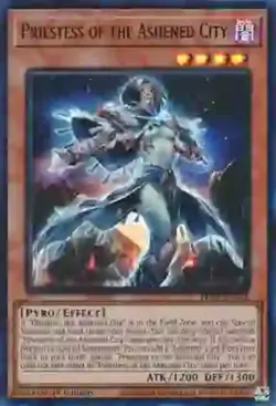 Yugioh! MP Priestess of the Ashened City - PHNI-EN093 - Ultra Rare - 1st Edition - Image 1