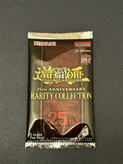 Yugioh 25th Anniversary Rarity Collection 1 RA01 Booster Pack Factory Sealed New - Image 1