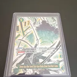 OP12-037 Demon Aura Nine Sword Style Asura Blades Drawn Dead Man's Game - Image 1