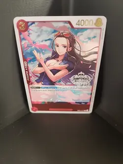 Nico Robin (Store Championship Participation Pack) OP01-017 One Piece Promotion - Image 1