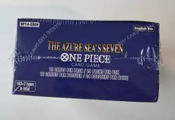 One Piece Card Game - OP14 The Azure Sea's Seven Booster Box New Sealed - Image 5