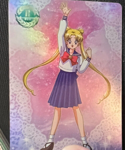 Sailor moon Collectible Card Taiwain Usagi Tsukino Holo Sailor Moon - Image 3