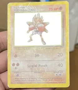 Hitmonchan - 7/102 - Pokemon Base Set Unlimited Holo Rare Card WOTC HP - Image 3