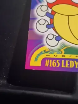 Pokemon Card - Ledyba #165 - Johto Series - Topps-non Foil - Image 2