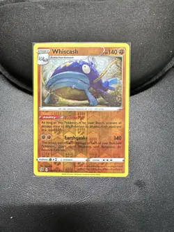 Whiscash 100/192 Rebel Clash Reverse Holo Rare Pokemon Card Near Mint - Image 1