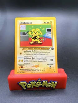 NM Pokemon ELECTABUZZ Card BLACK STAR PROMO Set #46 Wizards of the Coast - Image 1