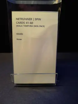 Android Netrunner Data Pack | Mala Tempora ADN11 (CARDS ONLY - VG+) - Image 3