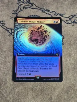 Ultimate Magic: Meteor (Extended Art) 0121 Commander: Final Fantasy Foil NM - Image 1