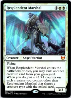 Resplendent Marshal (Foil) Kaldheim, 22 NM - Image 1