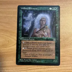 MTG / Willow Priestess/ Homelands / Played - Image 1