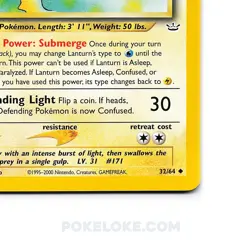 Lanturn - 32/64 - Neo Revelation - Pokemon TCG - [NM] - Image 3