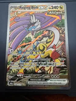 Raging Bolt ex 166/131 Sv: Prismatic Evolutions Holo Pokemon - Image 1