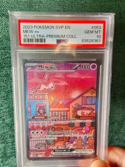 Pokemon SVP EN 151 Ultra Premium Collection #053 English Mew Ex PSA 10 GEM MINT - Image 2