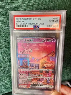 Pokemon SVP EN 151 Ultra Premium Collection #053 English Mew Ex PSA 10 GEM MINT - Image 4